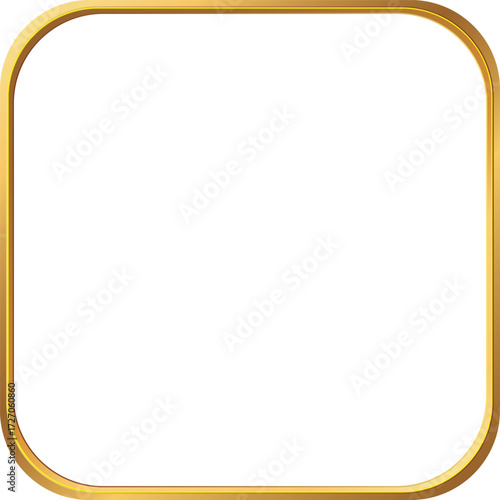 Application Frame for logo or icon golden to make it stand out and easy to use