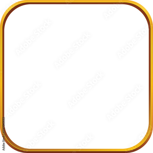 Application Frame for logo or icon golden to make it stand out and easy to use