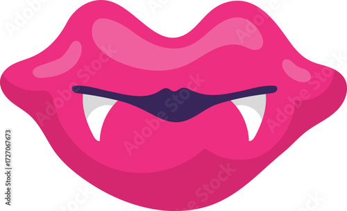 vector illustration of facial accessories