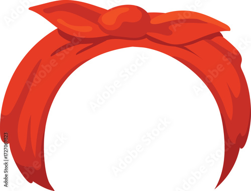 vector illustration of hair accessories