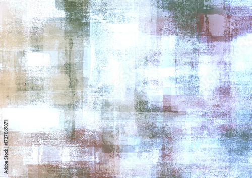ブルー　グランジペイント　背景素材
