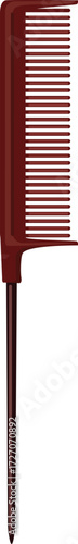 vector illustration of hair accessories