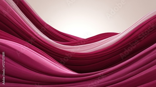 Abstract Maroon Artwork with Soft Shine
