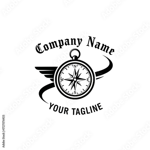 vector compass icon