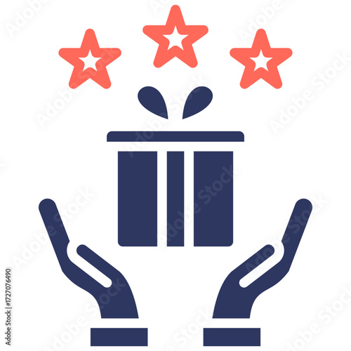 Loyalty Programs glyph color icon