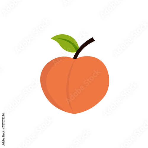 apple with leaf