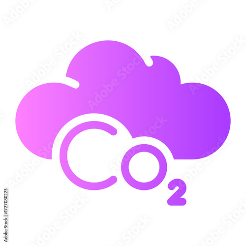 co2 gradient icon
