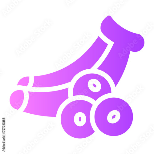 fruit gradient icon