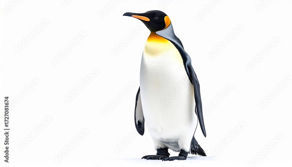 Fototapeta premium penguin isolated on white