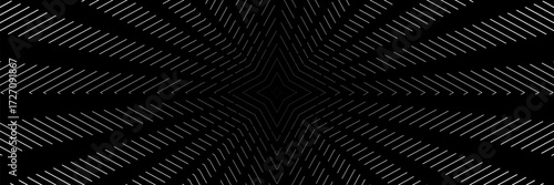 Premium background design with digital line pattern in white colour. Vector horizontal gold template for business banner, formal invitation, luxury voucher, prestigious gift certificate