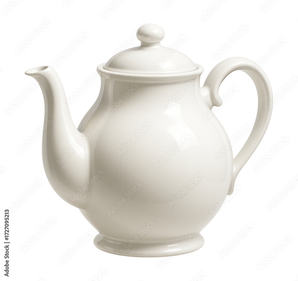 Obraz premium Simple teapot illustration.