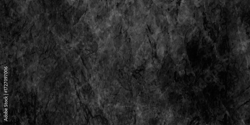old black wall background texture, dark concrete floor or old grunge background,  Old loft style raw concrete wall.