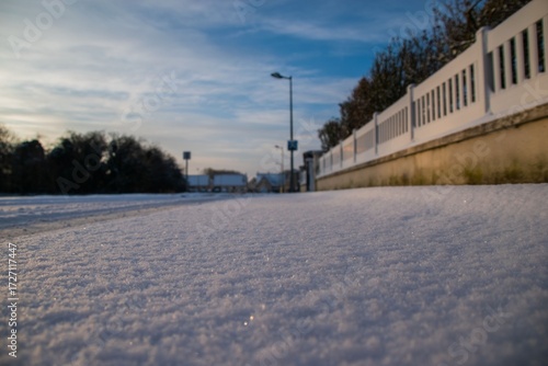 Athies sous laon neige