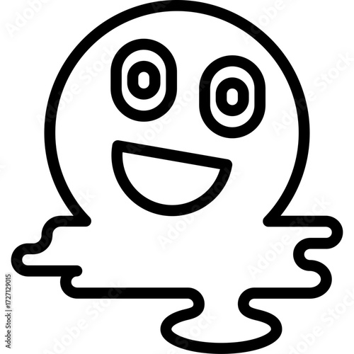 melting face emoji
