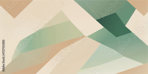 Abstract seamless geometric triangle mosaic pattern vector design
