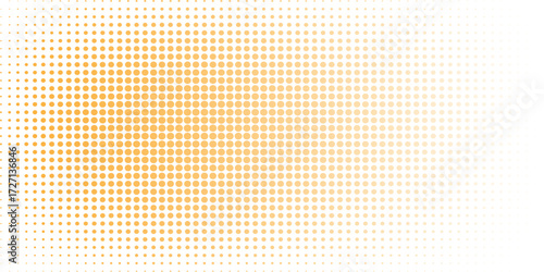 mustard gradient white dots background. vector Eps 10