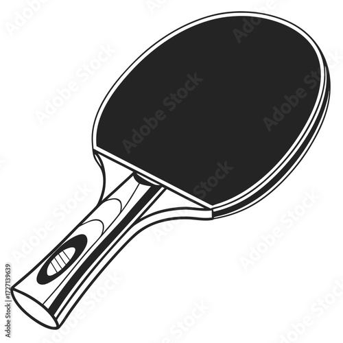 tennis racket and ball