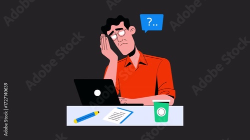 Facepalm Moment Animation Alpha Channel 