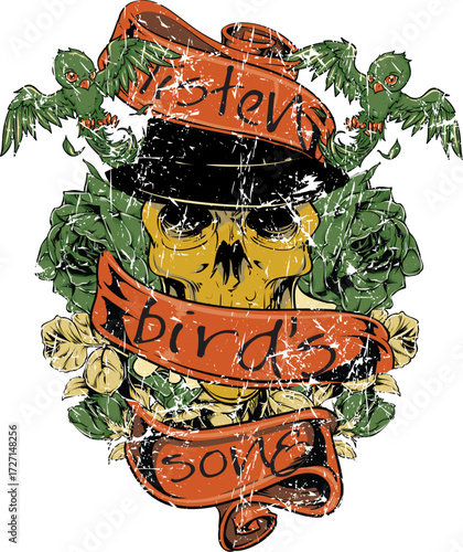 iSteve's Bird Song Skull