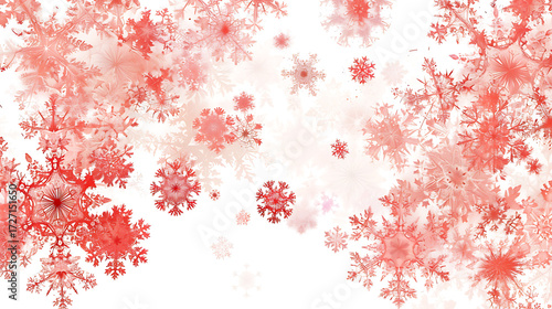 Christmas snowflakes background with space for your text or image.