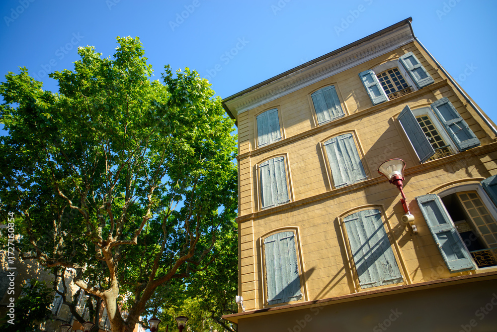 Fototapeta premium Manosque (France): old house