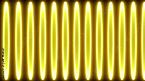 4K loop neon glowing stripes with flashing light effects. Perfect abstract background for disco, party, VJ loops, concerts, music shows, nightclubs, and modern stage visuals.