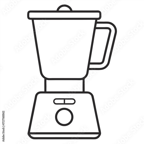 blender isolated on white background