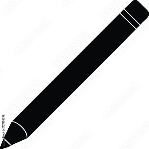  red pencil sharpened tip on white .eps