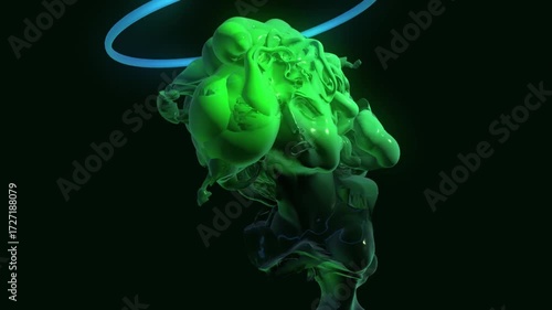Gargon's Medusa and neon ring