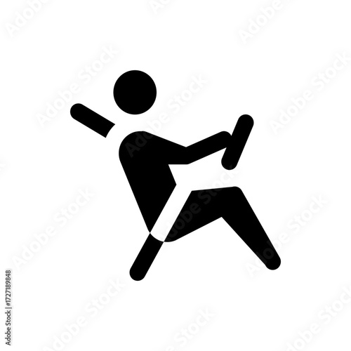 Illustration of a person sitting with a seatbelt on and holding a steering wheel in black and white style