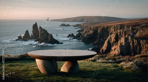 Coastal outdoor table design
