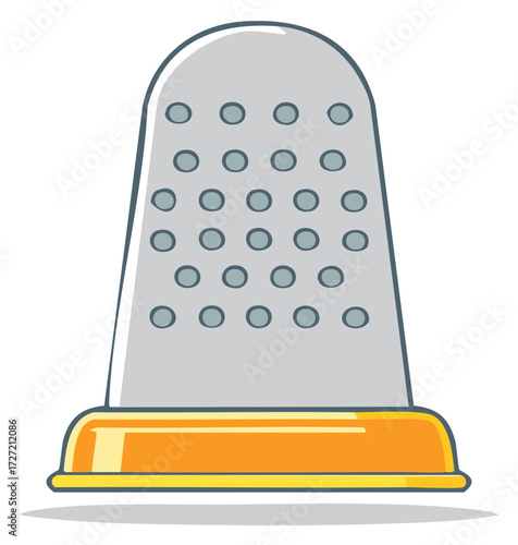 Baby fruit feeder vector illustration for safe introduction of solids and weaning