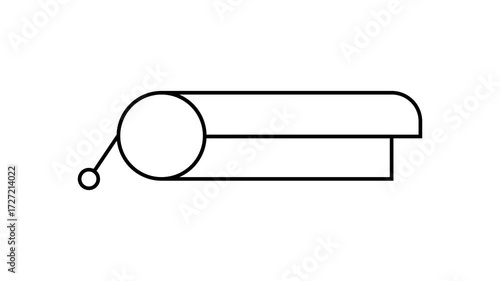 modern lower third copy space