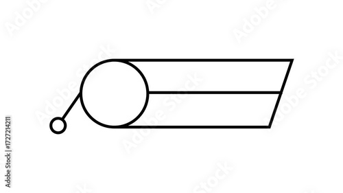minimal lower third element