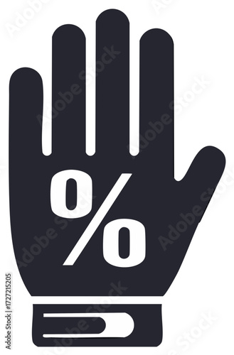 Zero Percent Offer Displayed on Open Hand Representing No Fees or Special Discount
