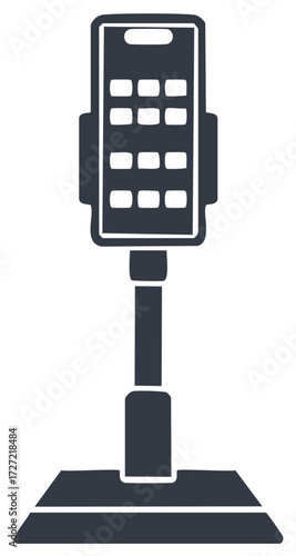 Digital Tablet on Adjustable Tripod Display Stand Touchscreen Technology