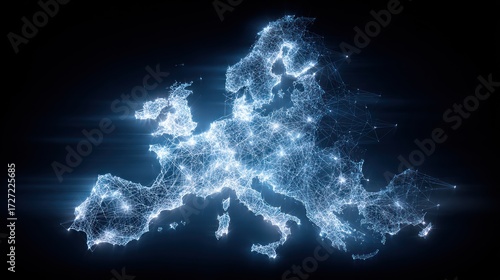 European network map