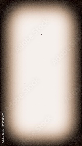 怖い、古い映像風のノイズエフェクトの枠。縦長のスマートフォンサイズ。