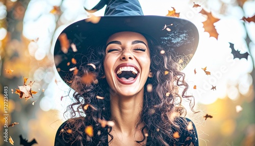 ハロウィンの魔女