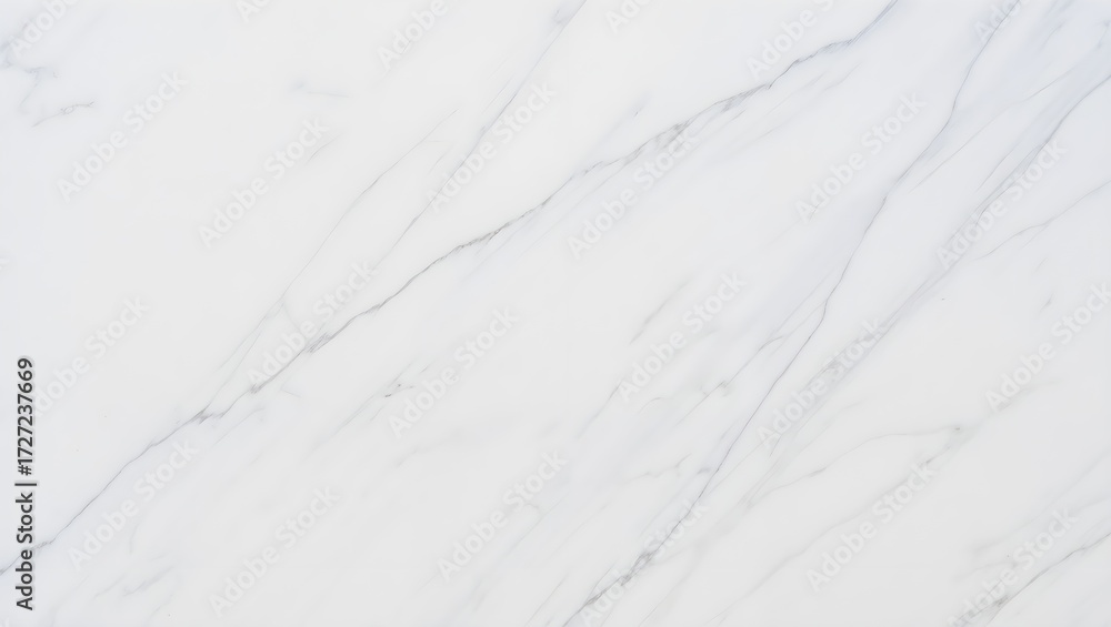 Obraz premium Elegant white marble texture with subtle veining