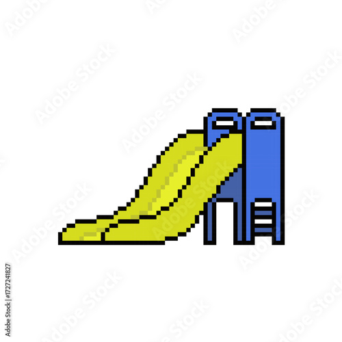 children's slide draw pixel art