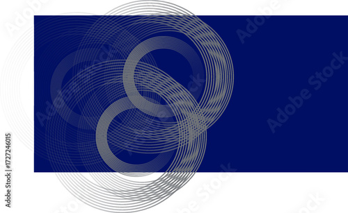 White geometric abstract transparent background layers overlapping on light space with line effect decoration,vector.