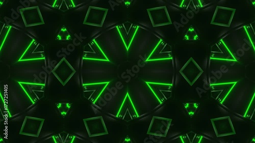 Neon Looping Motion Background	