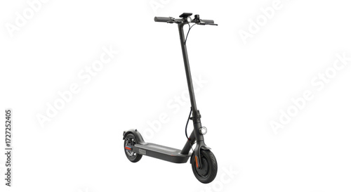 Electric scooter for urban transportation and eco-friendly commuting isolated PNG with Transparent Background