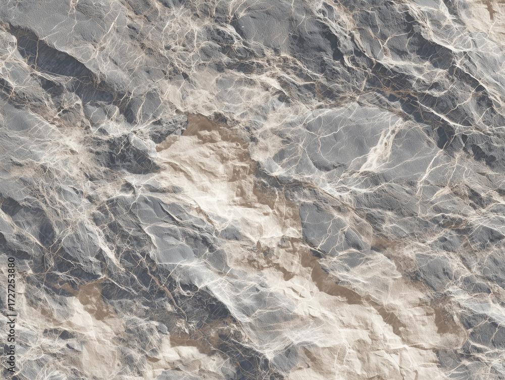 Obraz premium Cream Abstract Rough Marble Texture Background in Gray and