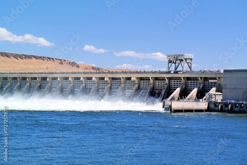 dam on the river