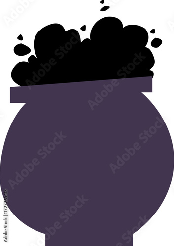 Halloween Cauldron Silhouette
