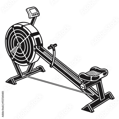 vector illustration of a sword
