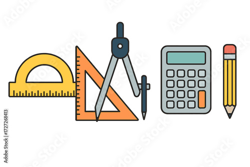 Tools for students preparing for math assignments and projects in a classroom setting