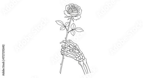 Stylized digital hand holding a whisk for culinary food preparation as a modern vector illustration isolated on transparent background, SVG cooking icon.